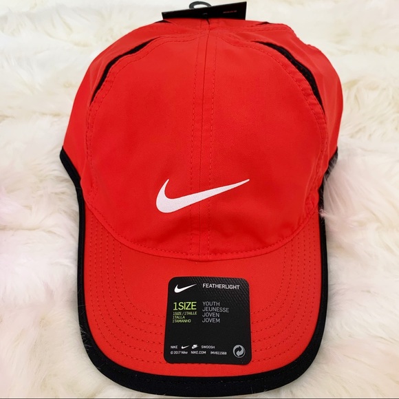 ✔️ NIKE Dri Fit Hat Featherlight Cap Running Sport - Picture 3 of 10